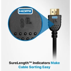 Comprehensive NanoFlex PRO AV/IT Integrator Series High-Speed HDMI Cable (6')(Comprehensive Nanoflex Pro Av It Integrator Series High Speed Hdmi Cable 6) -Celestron Shop 1727362832 IMG 2345977
