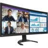 EIZO FlexScan EV3450XC 34.1" 1440p Curved Ultrawide Video Conferencing Monitor (Black)(Eizo Flexscan Ev3450xc 34 1 1440p Curved Ultrawide Video Conferencing Monitor Black)