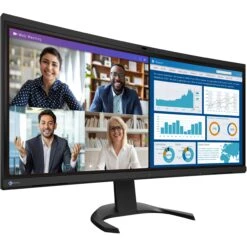 EIZO FlexScan EV3450XC 34.1" 1440p Curved Ultrawide Video Conferencing Monitor (Black)(Eizo Flexscan Ev3450xc 34 1 1440p Curved Ultrawide Video Conferencing Monitor Black)