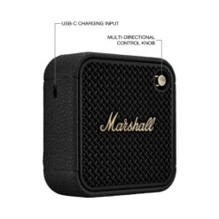 Marshall Willen II Portable Bluetooth Speaker (Black & Brass)(Marshall Willen Ii Portable Bluetooth Speaker Black Brass) -Celestron Shop 1727435870 IMG 2346673