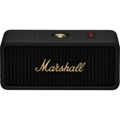 Marshall Emberton III Portable Waterproof Wireless Speaker (Black & Brass)(Marshall Emberton Iii Portable Waterproof Wireless Speaker Black Brass)