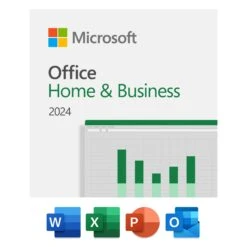 Microsoft Office Home & Business 2024 (1-User License, Product Key Code)(Microsoft Office Home Business 2024 1 User License Product Key Code)