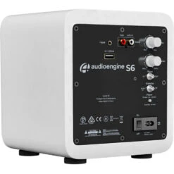 Audioengine S6 6" 210W Subwoofer (White)(Audioengine S6 6 210w Subwoofer White) -Celestron Shop 1727740304 IMG 2344972