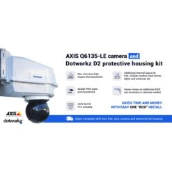 Dotworkz D2 Base Model Enclosure (Clear Lens) With Axis Communications Q6135-LE 1080p PTZ Network Camera (60 Hz)(Dotworkz D2 Base Model Enclosure Clear Lens With Axis Communications Q6135 Le 1080p Ptz Network Camera 60 Hz) -Celestron Shop 1728575221 IMG 2354924