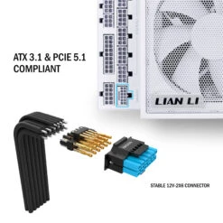 Lian Li Edge Series 1300W 80 Plus Platinum Modular ATX Power Supply (White)(Lian Li Edge Series 1300w 80 Plus Platinum Modular Atx Power Supply White) -Celestron Shop 1728917217 IMG 2355888