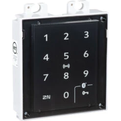 2N Access Unit 2.0 Touch Keypad & Secured RFID Reader With Bluetooth (125 KHz & 13.56 MHz, Secured)(2n Access Unit 2 0 Touch Keypad Secured Rfid Reader With Bluetooth 125 Khz 13 56 Mhz Secured)