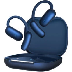 Soundcore By Anker AeroFit 2 Wireless Open-Ear Earbuds (Blue)(Soundcore By Anker Aerofit 2 Wireless Open Ear Earbuds Blue)