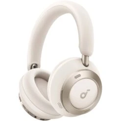 Soundcore By Anker Space One Pro Wireless Over-Ear Closed-Back Headphones (Cream White)(Soundcore By Anker Space One Pro Wireless Over Ear Closed Back Headphones Cream White)