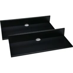 RAB Audio Amp Head Decks For ProRak Series Products (Black, Pair)(Rab Audio Amp Head Decks For Prorak Series Products Black Pair)