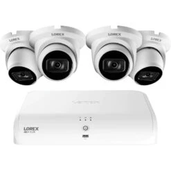 Lorex Fusion Series N91062-8CD4-E 16-Channel 12MP NVR With 2TB HDD & Four 4K UHD Dome Cameras(Lorex Fusion Series N91062 8cd4 E 16 Channel 12mp Nvr With 2tb Hdd Four 4k Uhd Dome Cameras)