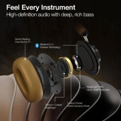 Naztech Aura 360 Wireless Noise-Canceling Headphones (Vintage)(Naztech Aura 360 Wireless Noise Canceling Headphones Vintage) -Celestron Shop 1733757033 IMG 2391093