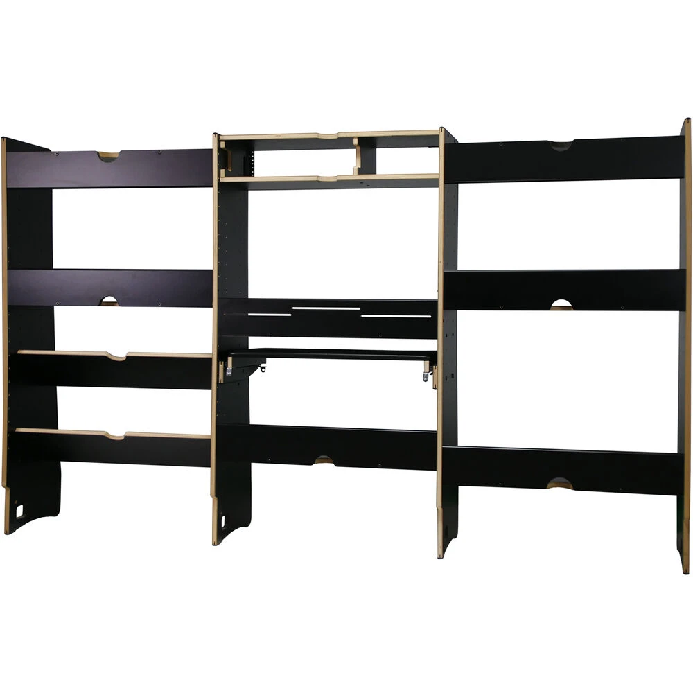 RAB Audio ProRak Guitar Studio Rack System (3 RU, Black Trim)(Rab Audio Prorak Guitar Studio Rack System 3 Ru Black Trim) 3 RAB Audio ProRak Guitar Studio Rack System (3 RU, Black Trim)(Rab Audio Prorak Guitar Studio Rack System 3 Ru Black Trim) - Image 3