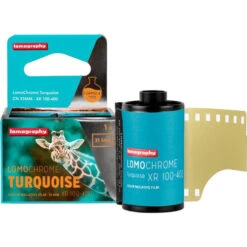 Lomography LomoChrome Turquoise Color Negative Film (35mm Roll Film, 36 Exposures)(Lomography Lomochrome Turquoise Color Negative Film 35mm Roll Film 36 Exposures)