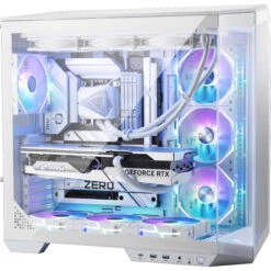 MSI MAG CORELIQUID I360 ARGB AIO Liquid CPU Cooler (White)(Msi Mag Coreliquid I360 Argb Aio Liquid Cpu Cooler White) -Celestron Shop 1734365718 IMG 2395672