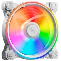 XPG 120mm HURRICANE ARGB PWM Case Fan (White)(Xpg 120mm Hurricane Argb Pwm Case Fan White)
