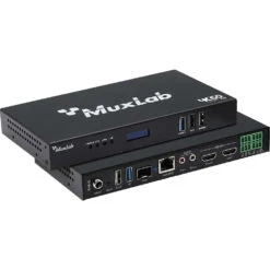 MuxLab KVM Over IP PoE Workstation Transceiver 4K/60(Muxlab Kvm Over Ip Poe Workstation Transceiver 4k 60)