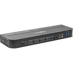Rocstor SolidKVM SK04 DisplayPort 1.4 And USB 3.0 KVM Switch(Rocstor Solidkvm Sk04 Displayport 1 4 And Usb 3 0 Kvm Switch)