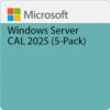Microsoft Windows Server 2025 Standard Edition (5-Pack User Client Access License)(Microsoft Windows Server 2025 Standard Edition 5 Pack User Client Access License)
