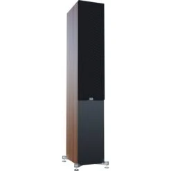 ELAC Debut 3.0 DF53 Floorstanding 3-Way Speaker (Walnut, Single)(Elac Debut 3 0 Df53 Floorstanding 3 Way Speaker Walnut Single)