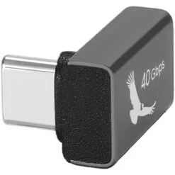 Kondor Blue USB-C 40 Gb/s Elbow Adapter For Power & Data(Kondor Blue Usb C 40 Gb S Elbow Adapter For Power Data)