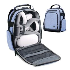 USA GEAR UBK Oculus VR Headset Backpack (Blue)(Usa Gear Ubk Oculus Vr Headset Backpack Blue)