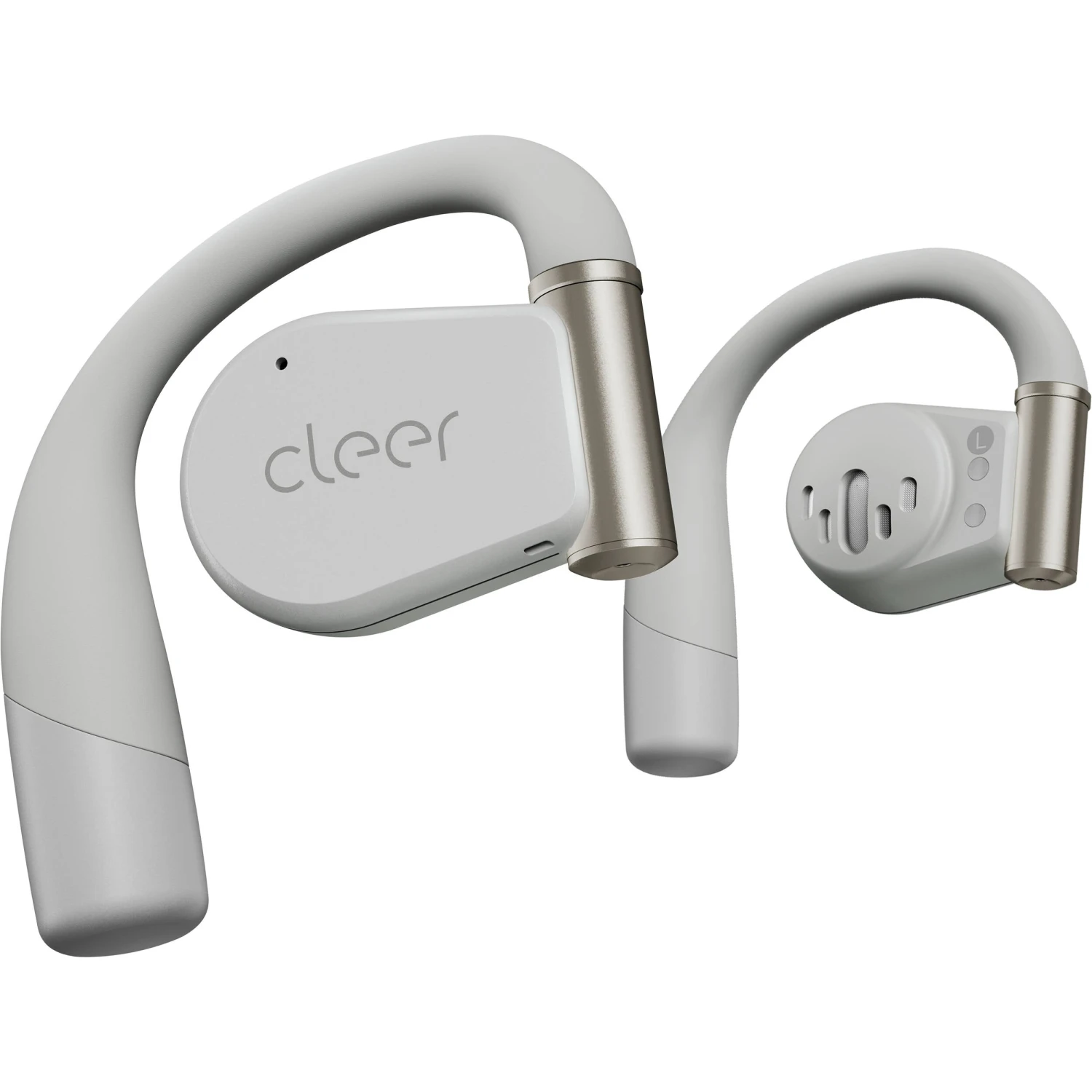Cleer Arc 3 True Wireless Open-Ear Earbuds (Light Grey)(Cleer Arc 3 True Wireless Open Ear Earbuds Light Grey) 2 Cleer Arc 3 True Wireless Open-Ear Earbuds (Light Grey)(Cleer Arc 3 True Wireless Open Ear Earbuds Light Grey) - Image 2