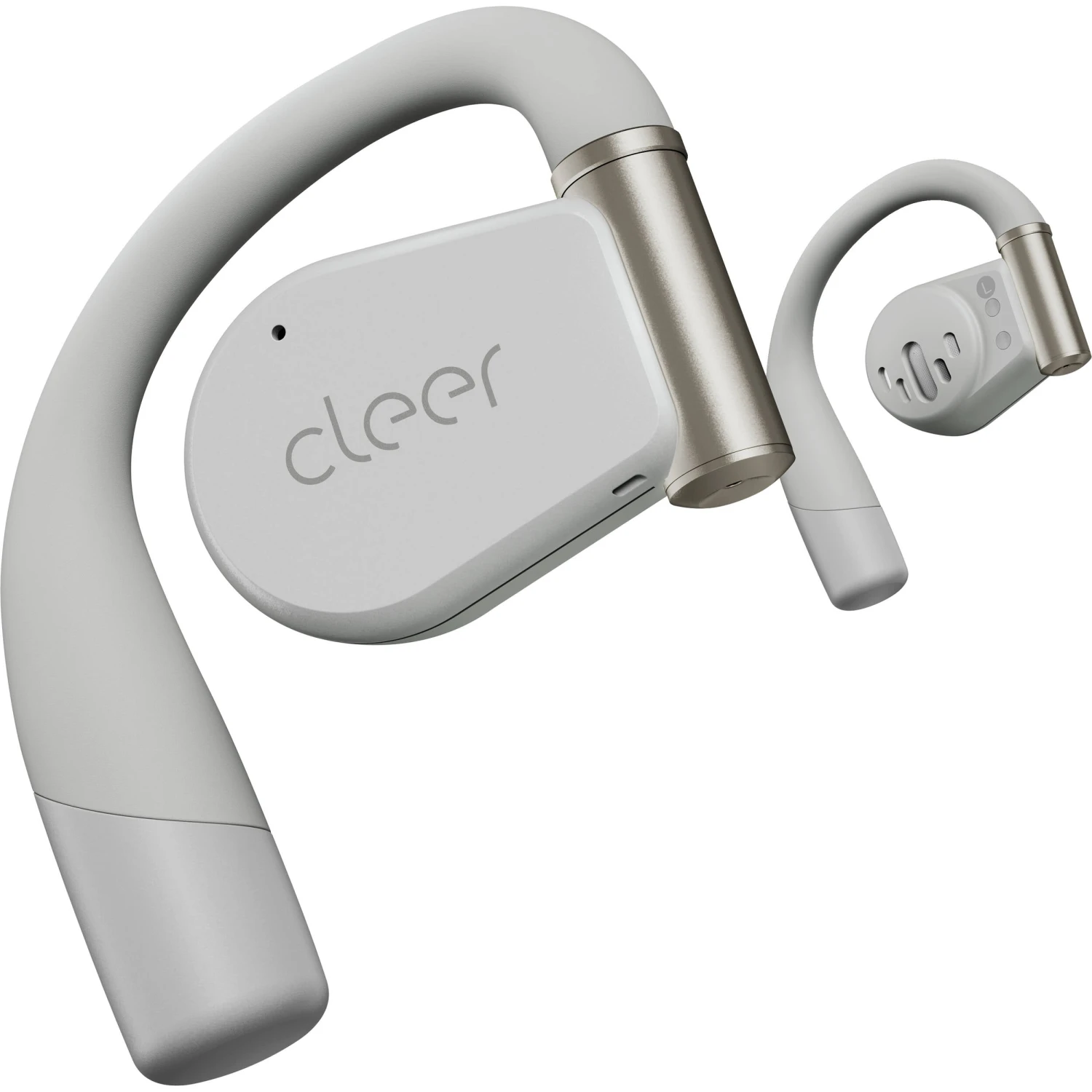 Cleer Arc 3 True Wireless Open-Ear Earbuds (Light Grey)(Cleer Arc 3 True Wireless Open Ear Earbuds Light Grey) 6 Cleer Arc 3 True Wireless Open-Ear Earbuds (Light Grey)(Cleer Arc 3 True Wireless Open Ear Earbuds Light Grey) - Image 6