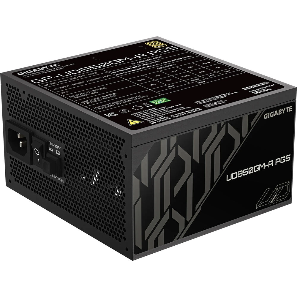 Gigabyte UD850GM-A PG5 850W 80 PLUS Gold Modular Power Supply(Gigabyte Ud850gm A Pg5 850w 80 Plus Gold Modular Power Supply) 2 Gigabyte UD850GM-A PG5 850W 80 PLUS Gold Modular Power Supply(Gigabyte Ud850gm A Pg5 850w 80 Plus Gold Modular Power Supply) - Image 2
