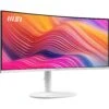 MSI Modern MD342CQPW 34" 1440p HDR 120 Hz Ultrawide Curved Monitor (White)(Msi Modern Md342cqpw 34 1440p Hdr 120 Hz Ultrawide Curved Monitor White)