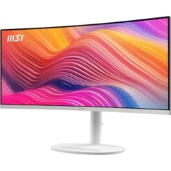 MSI Modern MD342CQPW 34" 1440p HDR 120 Hz Ultrawide Curved Monitor (White)(Msi Modern Md342cqpw 34 1440p Hdr 120 Hz Ultrawide Curved Monitor White) -Celestron Shop 1739186996 IMG 2428188
