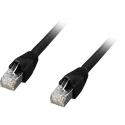 Comprehensive Cat 6a Shielded Patch Cable (Black, 50')(Comprehensive Cat 6a Shielded Patch Cable Black 50)