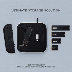 Satechi Stand & Hub With M.2 SSD Enclosure For Apple Mac Mini M4(Satechi Stand Hub With M 2 Ssd Enclosure For Apple Mac Mini M4) -Celestron Shop 1739456448 IMG 2431783