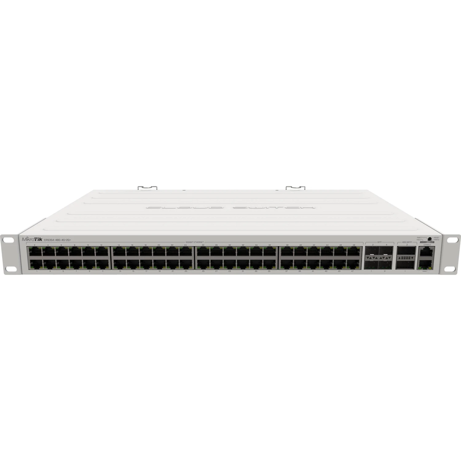 MikroTik CRS354-48G-4S+2Q+RM 48-Port Gigabit Managed Network Switch(Mikrotik Crs354 48g 4s 2q Rm 48 Port Gigabit Managed Network Switch) 1 MikroTik CRS354-48G-4S+2Q+RM 48-Port Gigabit Managed Network Switch(Mikrotik Crs354 48g 4s 2q Rm 48 Port Gigabit Managed Network Switch)