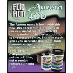 Flic Film Aurora 400 Color Negative Film (35mm Roll Film, 36 Exposures)(Flic Film Aurora 400 Color Negative Film 35mm Roll Film 36 Exposures) -Celestron Shop 1740095119 IMG 2437224
