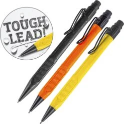 Rite In The Rain Work-Ready Mechanical Pencil (3-Pack, Black, Orange, Yellow)(Rite In The Rain Work Ready Mechanical Pencil 3 Pack Black Orange Yellow)
