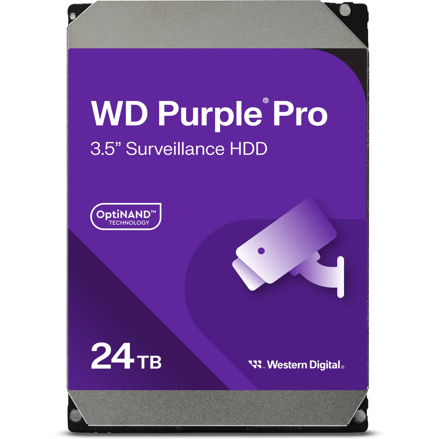WD 24TB Purple Pro 7200 Rpm SATA III 3.5" Internal Surveillance Hard Drive (Retail)(Wd 24tb Purple Pro 7200 Rpm Sata Iii 3 5 Internal Surveillance Hard Drive Retail) 1 WD 24TB Purple Pro 7200 Rpm SATA III 3.5" Internal Surveillance Hard Drive (Retail)(Wd 24tb Purple Pro 7200 Rpm Sata Iii 3 5 Internal Surveillance Hard Drive Retail)