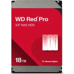 WD 18TB Red Pro 7200 Rpm SATA III 3.5" Internal NAS HDD(Wd 18tb Red Pro 7200 Rpm Sata Iii 3 5 Internal Nas Hdd 1)