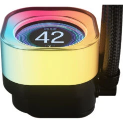 CORSAIR ICUE LINK TITAN RX LCD 240mm AIO Liquid CPU Cooler (Black)(Corsair Icue Link Titan Rx Lcd 240mm Aio Liquid Cpu Cooler Black) -Celestron Shop 1740525773 IMG 2441283