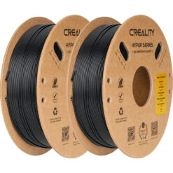 Creality 2-Spool Hyper PLA 3D Printing Filament (2kg, Black)(Creality 2 Spool Hyper Pla 3d Printing Filament 2kg Black)