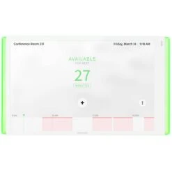 Crestron TSS-1070-W-S-LB 10" Touchscreen Room Scheduling Monitor With Light Bar Kit (White)(Crestron Tss 1070 W S Lb 10 Touchscreen Room Scheduling Monitor With Light Bar Kit White)