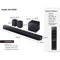 Samsung HW-Q990F 11.1.4-Channel Dolby Atmos Soundbar System(Samsung Hw Q990f 11 1 4 Channel Dolby Atmos Soundbar System) -Celestron Shop 1742946652 IMG 2453287