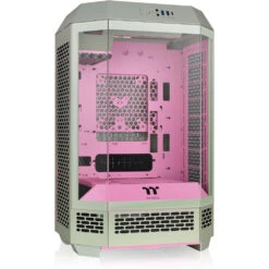 Thermaltake The Tower 300 Micro Tower Micro-ATX Computer Chassis (Matcha Plum)(Thermaltake The Tower 300 Micro Tower Micro Atx Computer Chassis Matcha Plum)