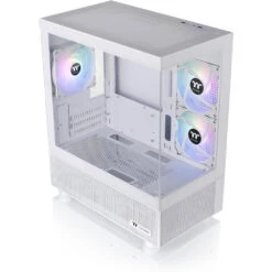 Thermaltake View 170 TG ARGB Micro-ATX Computer Chassis (White)(Thermaltake View 170 Tg Argb Micro Atx Computer Chassis White)