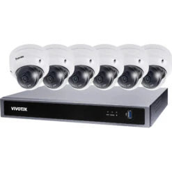 Vivotek V5K6D3A2 8-Channel 8MP NVR With 2TB HDD & Six 5MP Dome Cameras Kit(Vivotek V5k6d3a2 8 Channel 8mp Nvr With 2tb Hdd Six 5mp Dome Cameras Kit)