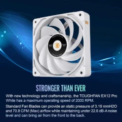 Thermaltake TOUGHFAN EX12 Pro (3-Pack, White)(Thermaltake Toughfan Ex12 Pro 3 Pack White) -Celestron Shop 1743159772 IMG 2461566