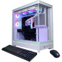 CyberPowerPC Gamer Supreme Liquid Cool Desktop Computer (White)(Cyberpowerpc Gamer Supreme Liquid Cool Desktop Computer White 10)