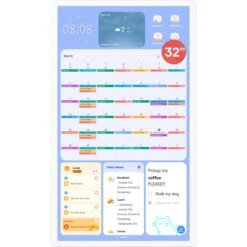 Cozyla 32" 4K Calendar+ 2 (White)(Cozyla 32 4k Calendar 2 White)