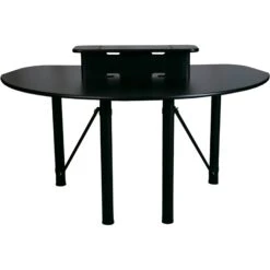 RAB Audio Prokast Three-Seater Podcast Desk With Bridge Shelf(Rab Audio Prokast Three Seater Podcast Desk With Bridge Shelf)