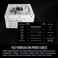 Thermaltake Toughpower GT 750W 80 PLUS Gold Power Supply (Snow)(Thermaltake Toughpower Gt 750w 80 Plus Gold Power Supply Snow) -Celestron Shop 1744218180 IMG 2472317