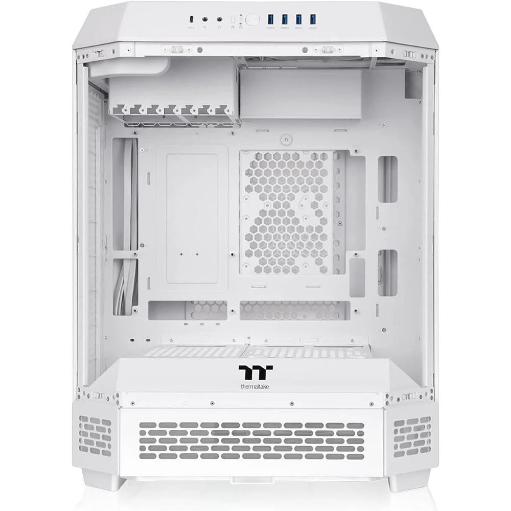 Thermaltake The Tower 600 Mid-Tower Chassis (Snow)(Thermaltake The Tower 600 Mid Tower Chassis Snow) 2 Thermaltake The Tower 600 Mid-Tower Chassis (Snow)(Thermaltake The Tower 600 Mid Tower Chassis Snow) - Image 2